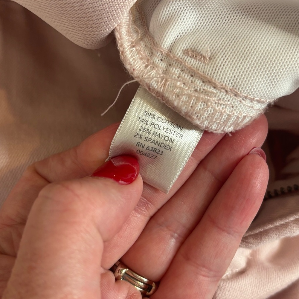 Christopher & Banks Blush Pink Pants Size 12 Signature Slimming - Picture 5 of 9